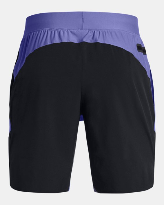 男士UA Vanish Elite Hybrid短褲 in Purple image number 5